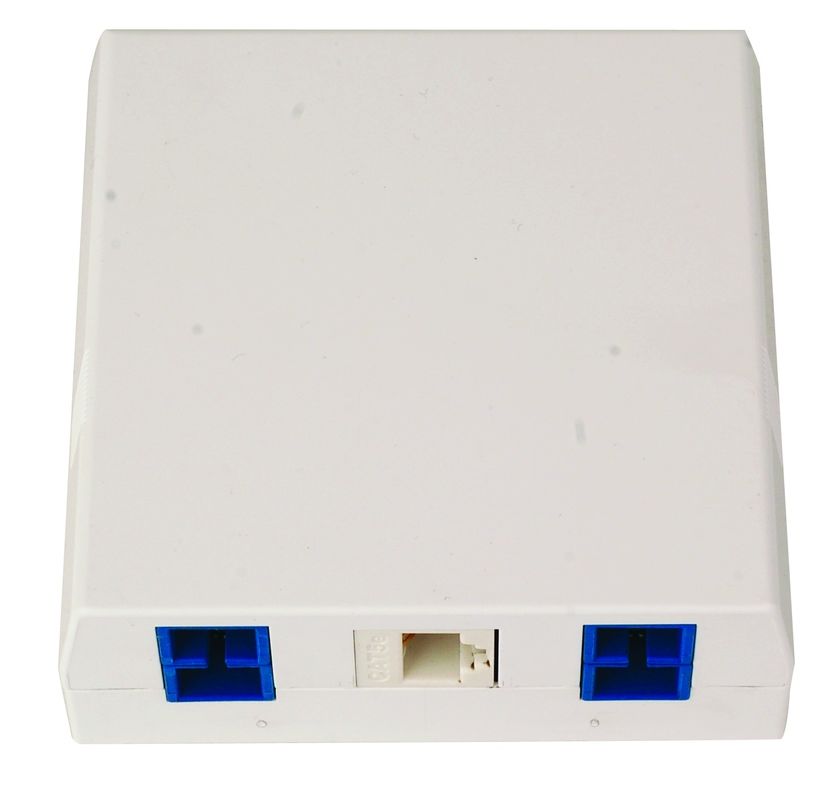 Unidade de família do soquete de parede da terminação da fibra ótica a única para a montagem do RJ45 e do SC 86Type encaixota YH1043