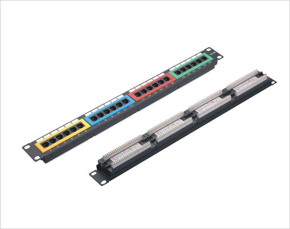Multi Color Rack Para Patch Panel Resistência à chuva com design flexível YH4011