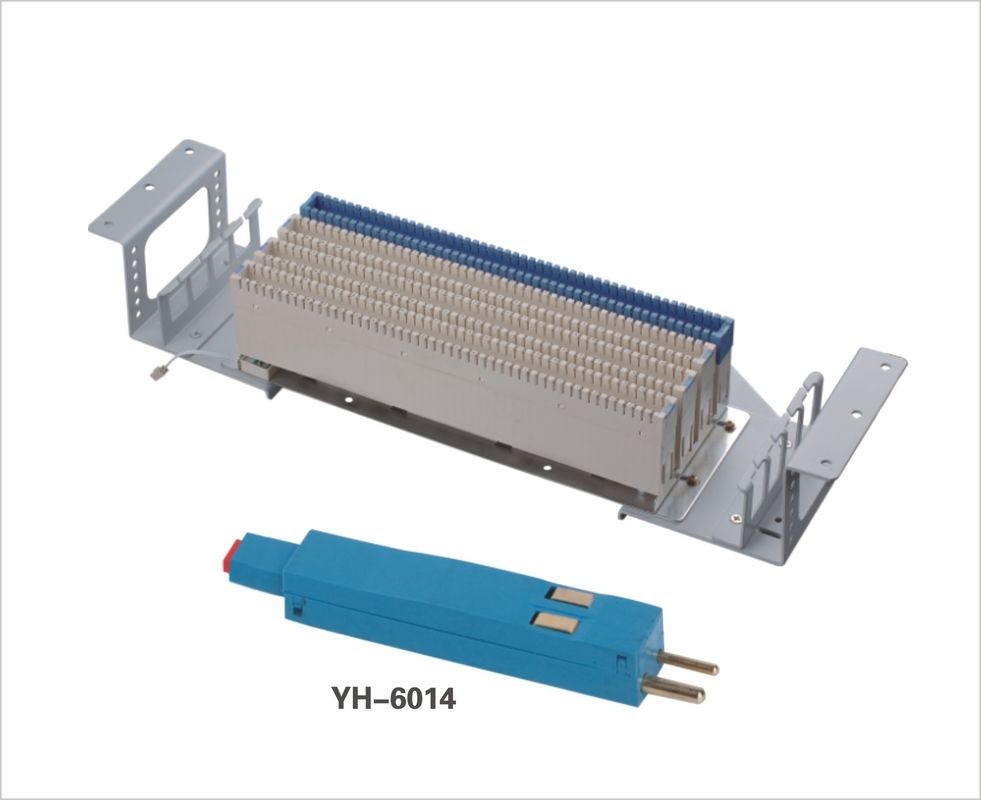 Tipo unidade de Huawei do protetor do bloco de terminais do MDF anti - queime o material YH6014 do ABS/PBT