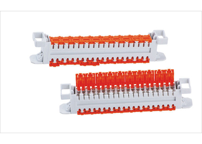 50 o módulo 3M da conexão do bloco 2810 IDC dos pares conecta rapidamente o sistema Cat5 QCS YH2810